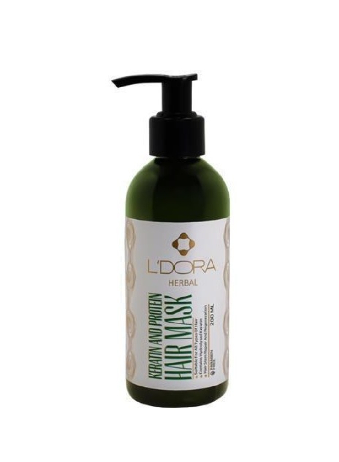 ماسک مو گیاهی پروتئینه و کراتینه 200 میلی لیتر