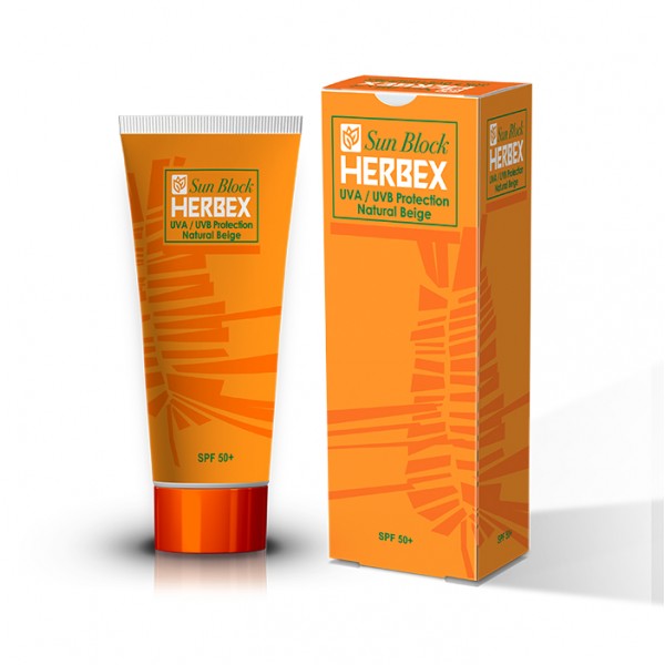 کرم ضد آفتاب (رنگی) – بـژ طـبیعــی هربکس spf50