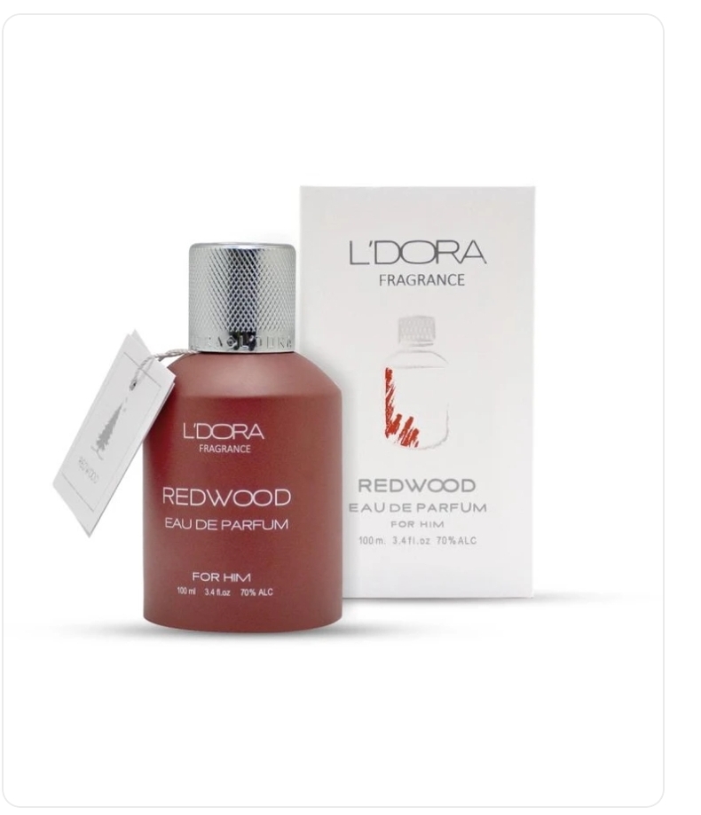 ادوپرفیوم مردانه مدل REDWOOD   برند. فرگرنس  100 میلی‌لیتر رایحه تلخ