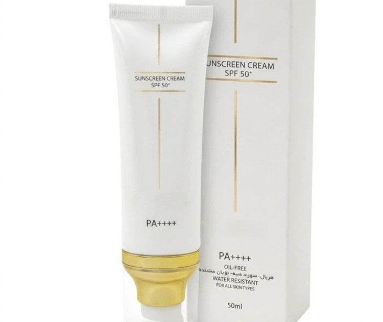 کرم ضدآفتاب بیرنگ SPF50+ مناسب انواع پوست با ۷ فیلتر محافظتی