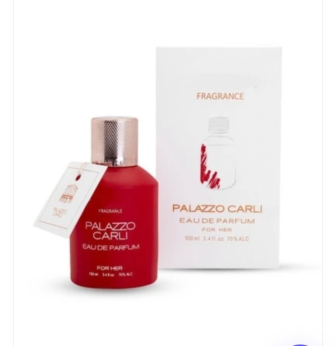 ادوپرفیوم زنانه PALAZZO CARLI|ادکلن پالازو 100میلی لیترشیرین و ملایم و ماندگار